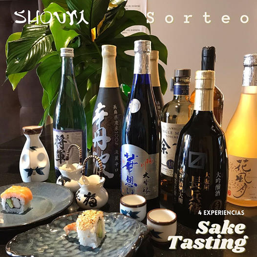 Sake japonés - Restaurante Shouri